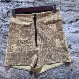 Urban Outfitters Urban Snakeskin Shorts size XSmall